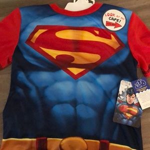 Superman pajamas with cape